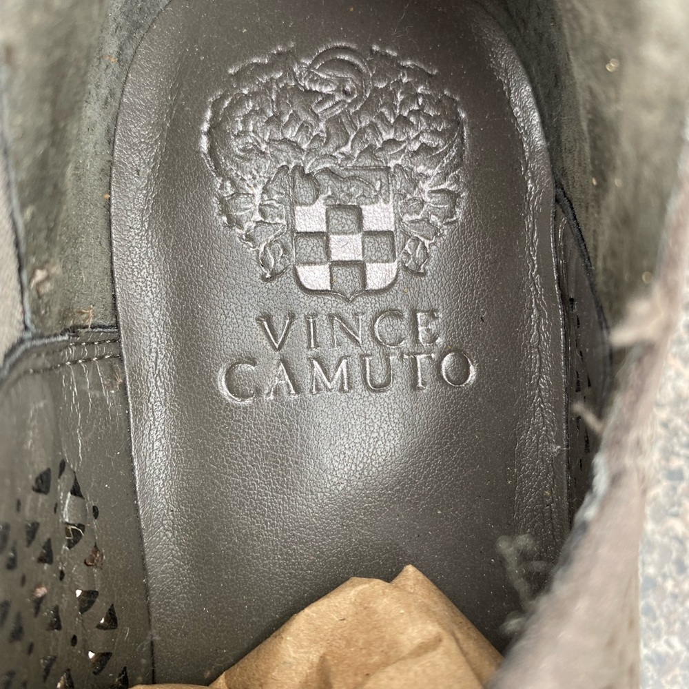 Vince Camuto Gray Ankle Booties - Picture 5 of 6